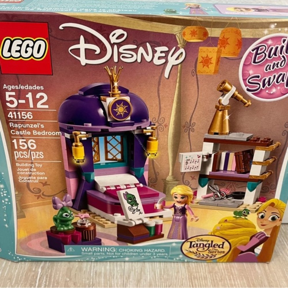 LEGO Disney Tangled Series Rapunzel's Castle Bedroom Set 41156